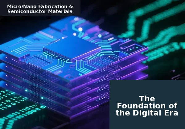 Micro/Nano Fabrication and Semiconductor Materials: Foundations of the Digital Age