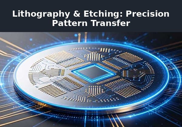 Pattern Transfer Failed? Aligning Lithography and Etching the Right Way
